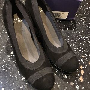 Stuart Weitzman black Suede heels